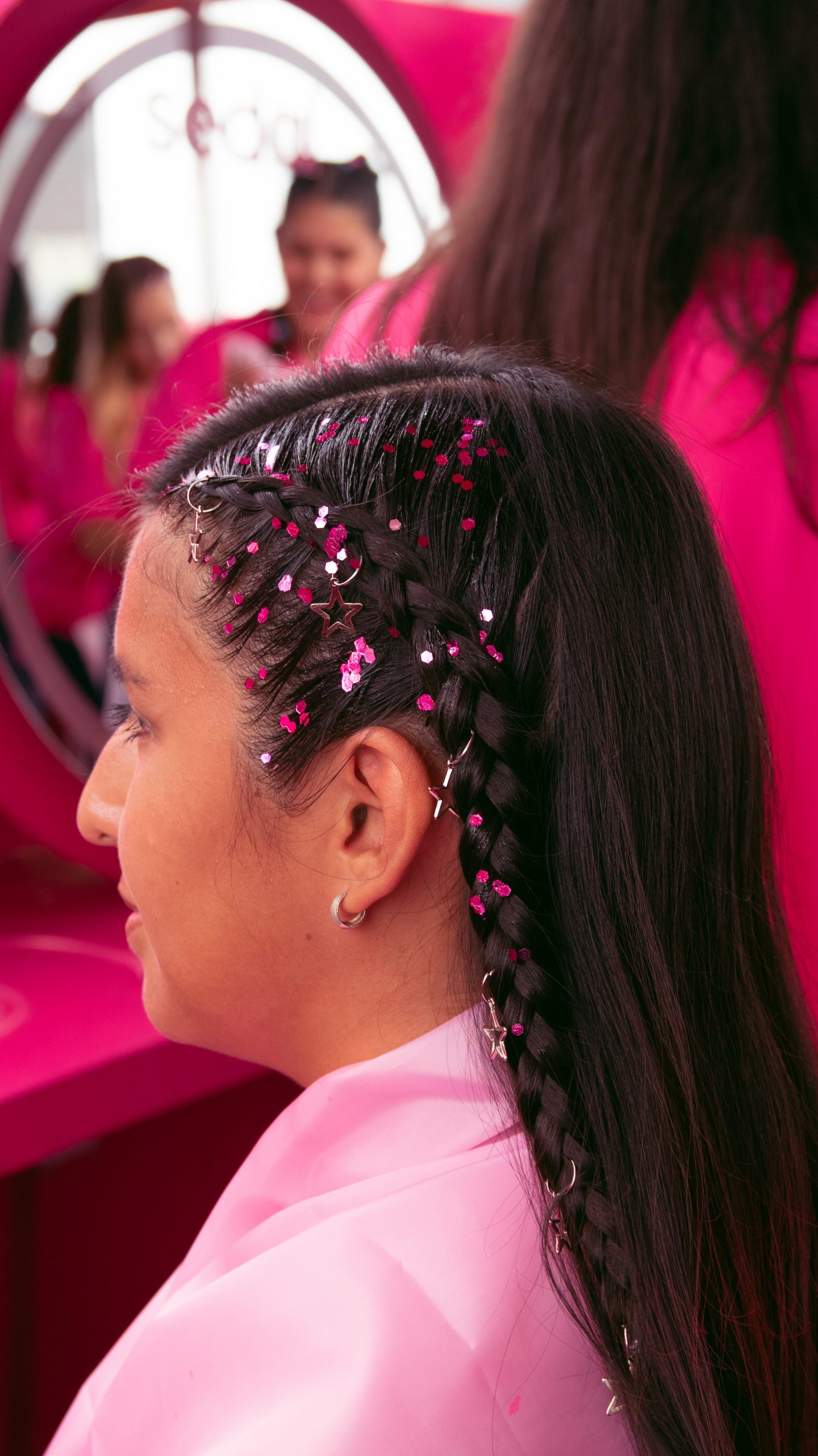 Los peinados protagonizaron los looks más originales del Lollapalooza44